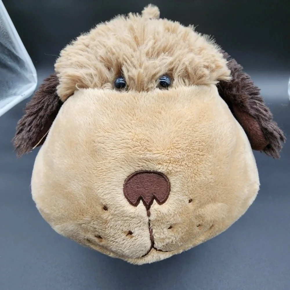 Pillow Pets Tan Brown Puppy Dog Plush Folding Pillow Stuffed Animal Kids Toy 15